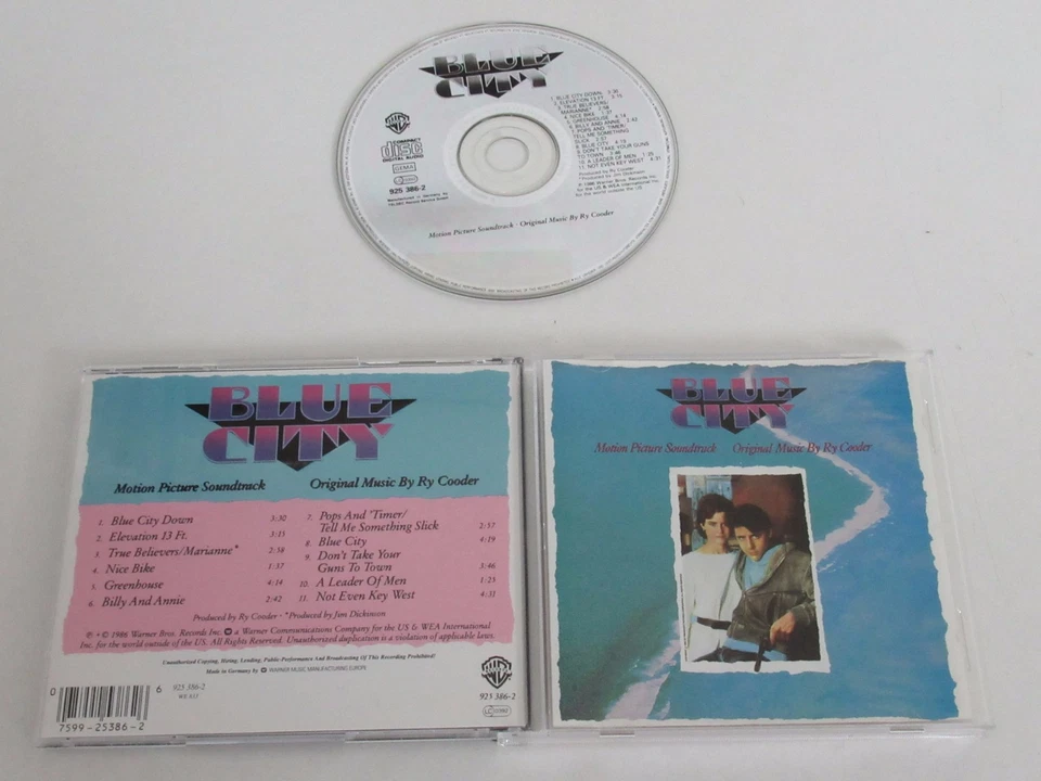 BLUE CITY/SOUNDTRACK/RY COODER(WARNER BROS. 925 386-2) CD ALBUM - Bild 1 von 1