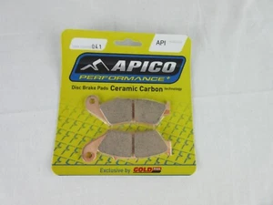 Honda CR125 95-07 front brake pads 041 motocross apico - Picture 1 of 1