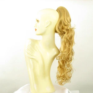 Haarteil Pferdeschwanz lange lockig Frau 65 cm hellblonde goldenen Ref 6 LG26 - Bild 1 von 7
