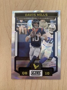 2023 Score - Red #1 Davis Mills numbered to 135