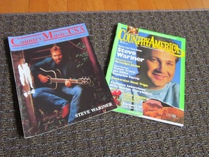 Steve Wariner riviste vintage anni 90 musica country SPEDIZIONE GRATUITA - Foto 1 di 9