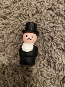 Vintage Fischer Price Little People Circus Ringmaster Leader Kunststoff - Bild 1 von 1