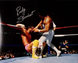 Ricky Steamboat Signed WWE 16x20 Photo BAS COA Wrestlemania 3 Picture Autograph - Picture 1 of 24