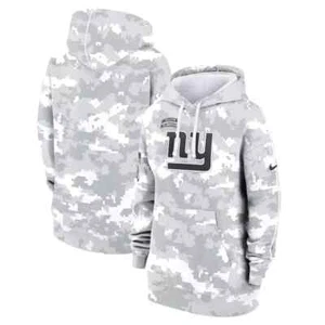 New York Giants Nike 2024 Salute to Service Fleece Pullover Hoodie-Medium-NWT - Picture 1 of 1