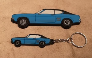 Ford Capri Mk1 ST Keyring / Tool Box Magnet Blue - Picture 1 of 1