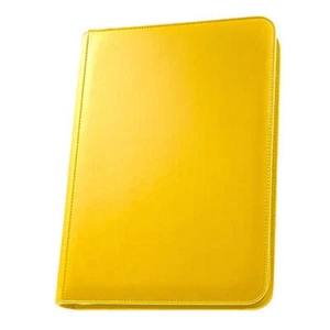 STEALTH 9 Pocket Zip Trading Card Binder - YELLOW - Picture 1 of 4