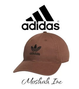 Adidas Relaxed Strap-Back Mütze - Braun | Kostenloser Versand mit adiClub | Adidas US - Bild 1 von 5