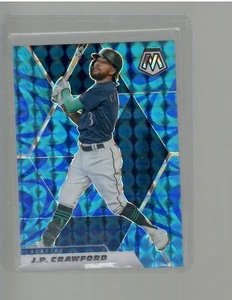 J P Crawford Blue Mosaic 2021 Panini Mosaic Baseball - Bild 1 von 2