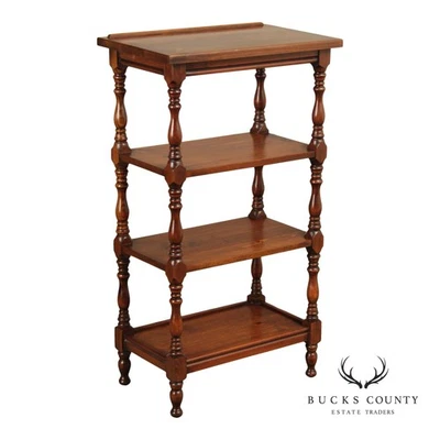 Librería de pino estilo tradicional inglés Etagere atril Foto 1 de 4