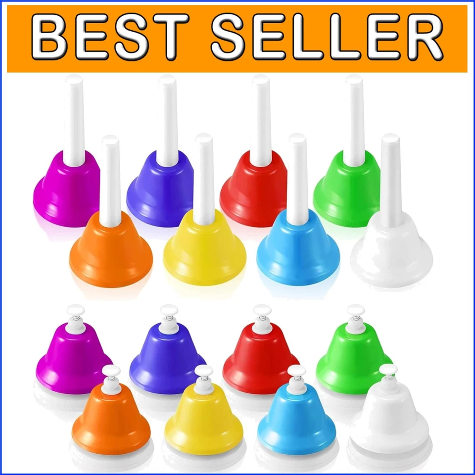 Durable 16-Piece Diatonic Music Bells in Bright Colors - Perfect for Learning - Image 1 of 4