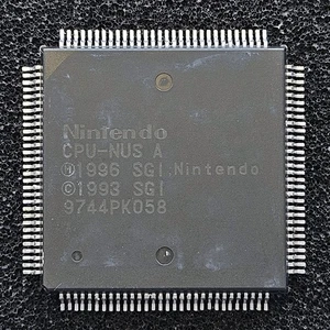 Nintendo 64 CPU CPU-NUS A OEM Original Official für N64U Sehr Gut - Bild 1 von 1