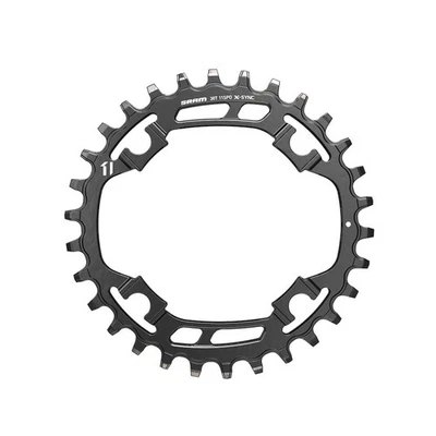 SRAM Chain Ring X-Sync 1X11 Steel 32T 94Bcd Steel 3.5mm Black Black 11Speed 32T - Image 1 of 4