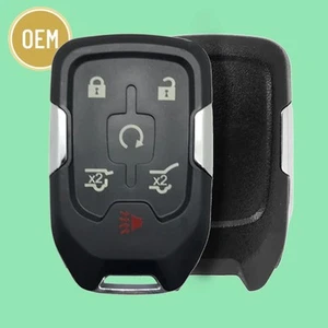 GMC Yukon 2015-2020 OEM 6 Button Smart Key HYQ1AA (13508280) + Emergency key - Picture 1 of 6