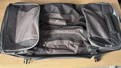 xpedition travelers club 30” 2 section drop bottom rolling duffle bag- 5 pockets - Image 1 of 4