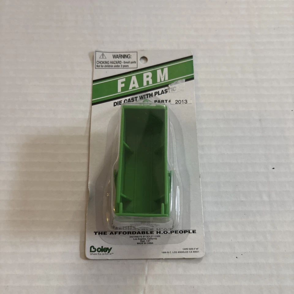 NEW Boley Farm #2013 HO Green Farm Trailer - Image 1 of 4