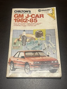 Chilton's GM J-CAR 1982-85 Repair & Tune-Up Guide, #7059 - Picture 1 of 5