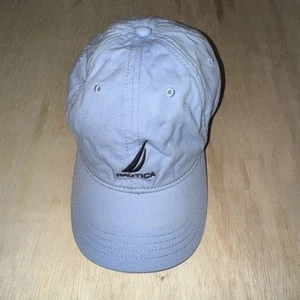Nautica Light Blue Logo Baseball Cap Hat - Picture 1 of 4