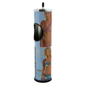 Ashtray Large – Bikini Design – Durable Round Ashtray – 1CT Box - Picture 1 of 1