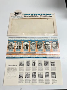 Hoja 2887/10000 de la serie de boletos del Juego de Estrellas de la NHL 1995 SHARKIANA edición limitada - Imagen 1 de 5