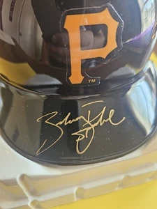 Zach Duke Signed Autographed Baseball Riddell Mini-Helmet - Pittsburgh Pirates - Picture 1 of 7