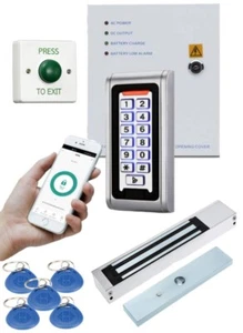 Kit de entrada de puerta de control de acceso con control de aplicación Wi-Fi habilitado - Imagen 1 de 2
