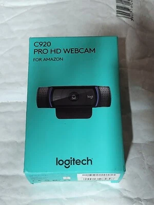 Logitech C920 HD Pro Webcam Full HD 1080p/30fps Video Calling, Stereo Audio NEW+ - Image 1 of 2