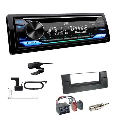 JVC KD-DB922BT Autoradio DAB+ Bluetooth für BMW 5er 1995-2000 schwarz - Bild 1 von 4