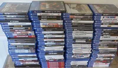 PS4 - SONY PlayStation 4 - Pick & Choose Video Game Lot-Many Popular Titles-LOOK - Image 1 of 3