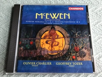 McEWEN: Violin Sonatas Nos. 2, 5 & 6; Prince Charlie (CD, Jan-2001, Chandos) Foto 1 de 2