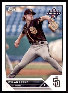 2023 Pro Debut Base #PD-181 Dylan Lesko - ACL Padres