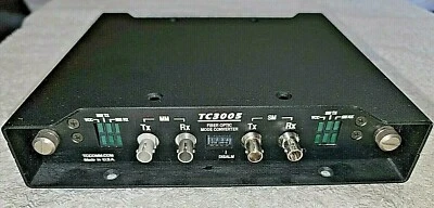 TC COMM, TC3005, FIBER OPTIC Multimode to Single Mode Converter/Repeater, NEW   - Image 1 of 4