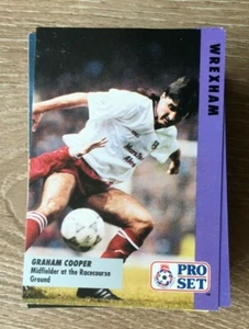 PRO-SET TRADING CARD - WREXHAM FIXTURE LIST 1991-92 - CARD N. 92 - Foto 1 di 1