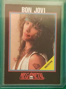 Prototype Impel Mega Metal 1991 Jon Bon Jovi SUPER RARE ! - Photo 1 sur 3