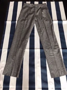 🔥Herren Hart Schaffner Marx Anthrazit Anzughose Grau 100% Wolle 34 Regular Neu mit Etikett🔥🔥 - Bild 1 von 10
