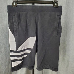Adidas Originals Kids Size M Black Fleece Shorts - Picture 1 of 3