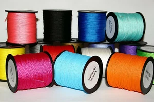 5m PP Kordel Band Kordel Schnur 1,5 mm Polyesterkordel Schnullerketten Meterware - Bild 1 von 9