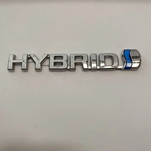 2006 2007 2008 2009 TOYOTA PRIUS Hybrid Fender Badge Emblem - Picture 1 of 4