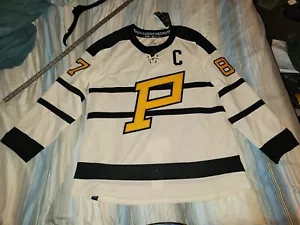 SIDNEY CROSBY PENGUINS 2023 ALTERNATE AUTHENTIC ADIDAS HOCKEY JERSEY SIZE 56 NWT - Picture 1 of 17