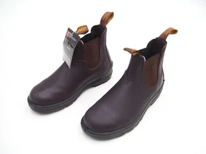 WORK BOOTS INDUSTRIAL BLUNDSTONE SPS X-TRA SHOCK PROTECTION BROWN AU SIZE 5 - Picture 1 of 12