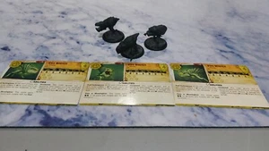 Malifaux Void Wretch painted x 3 with stat cards - Picture 1 of 5