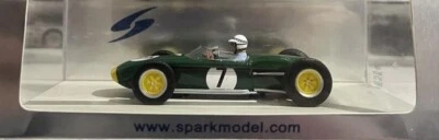 SPARK 1/43 S1824 Lotus 18 Climax #7 3e British GP Silverstone 1960 Innes Ireland - Photo 1/4