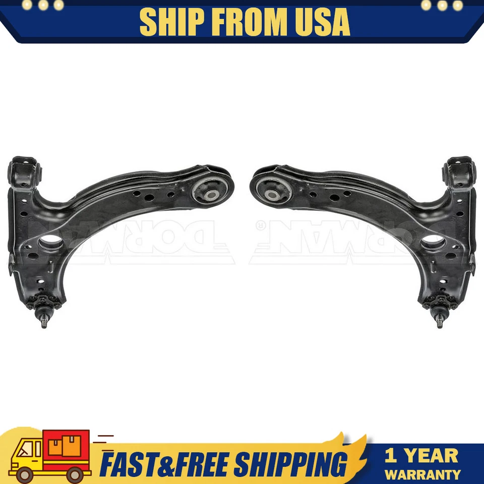 2 rótula brazo de control inferior delantero Dorman para Volkswagen Beetle 1998 1999 2000 Foto 1 de 4