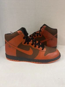 Nike Dunk High 1 Piece Laser Spice 2005 Size 10 Brand New 311612-881 - Picture 1 of 9