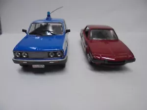1/43 lotto Fiat 132 polizia DEA edicola e X1/9 Solido vedi foto - Foto 1 di 8