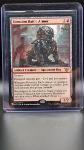 Komainu Battle Armor NEC 021/038 English - MTG - Magic: The Gathering (LIST) - Picture 1 of 2