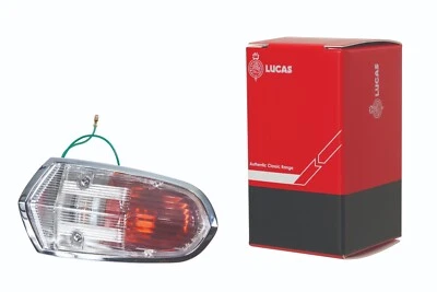 LOTUS ELAN 2+2 UNIDAD DE LUZ ÁMBAR TRANSPARENTE Y LENTE L797 LÁMPARA INTERMITENTE FRONTAL 54879 Foto 1 de 4