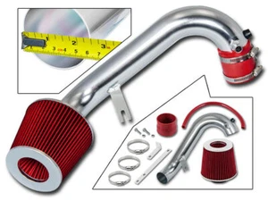 SPORT AIR INTAKE KIT + RED CONE FILTER FOR 01-05 CIVIC DX/LX/EX 1.7L L4 - Bild 1 von 1