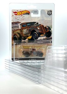 Étui De Protection SpotCase Pour Hot Wheels Premium - Lot De 6 - Transparent