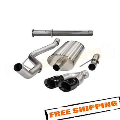 CORSA 14759BLK Xtreme CatBack Exhaust for 2011-2014 Ford F-150 Raptor 6.2L V8 - Imagem 1 de 3