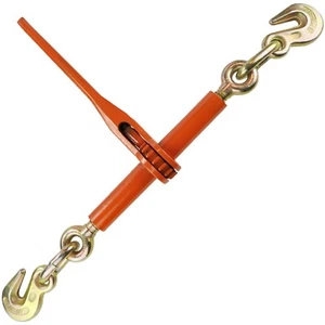 Binadora de carga de trinquete - 2 ganchos de agarre para cadena G70 de 5/16"" o 3/8"" - 7100 libras SWL - Imagen 1 de 8